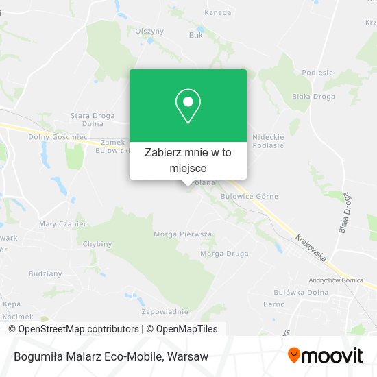 Mapa Bogumiła Malarz Eco-Mobile