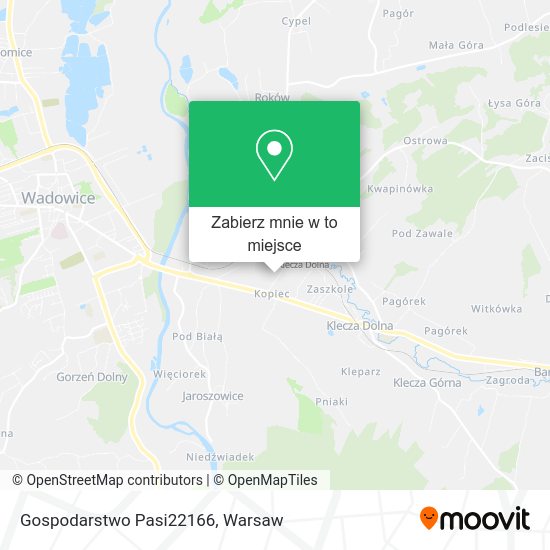 Mapa Gospodarstwo Pasi22166