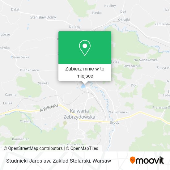 Mapa Studnicki Jaroslaw. Zaklad Stolarski