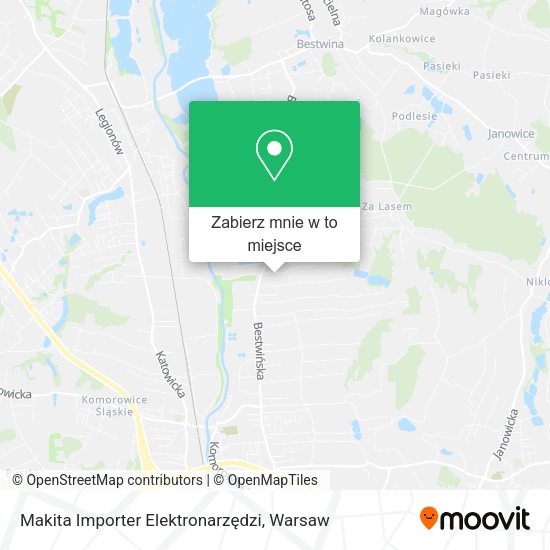 Mapa Makita Importer Elektronarzędzi