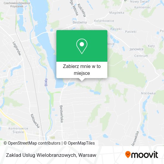 Mapa Zaklad Uslug Wielobranzowych