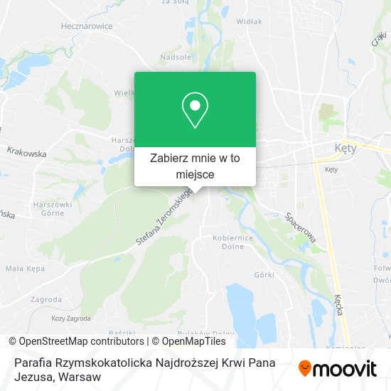 Mapa Parafia Rzymskokatolicka Najdroższej Krwi Pana Jezusa