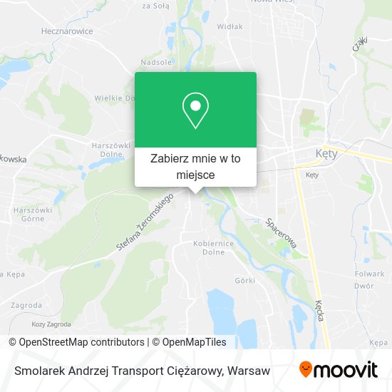 Mapa Smolarek Andrzej Transport Ciężarowy