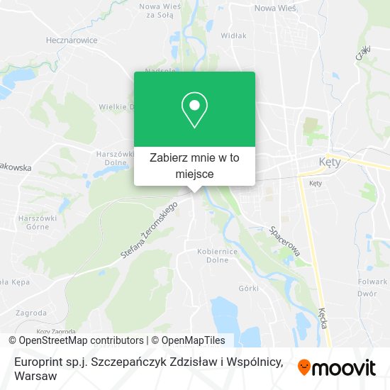 Mapa Europrint sp.j. Szczepańczyk Zdzisław i Wspólnicy