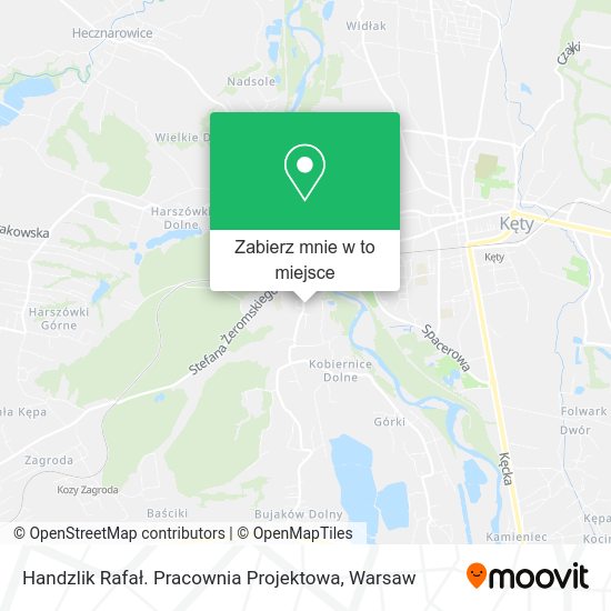 Mapa Handzlik Rafał. Pracownia Projektowa