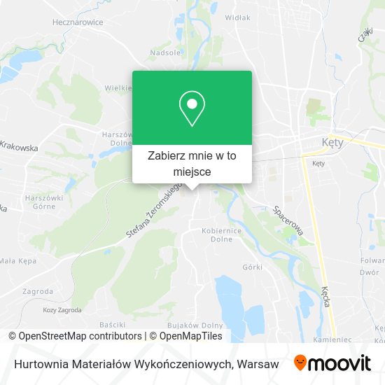 Mapa Hurtownia Materiałów Wykończeniowych