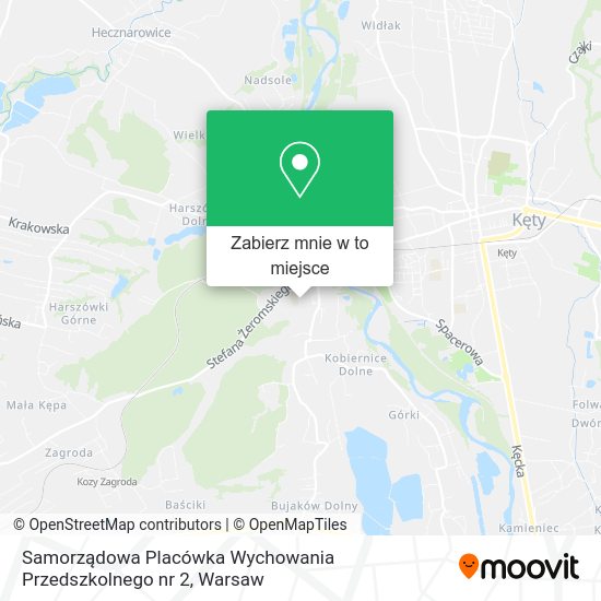 Mapa Samorządowa Placówka Wychowania Przedszkolnego nr 2