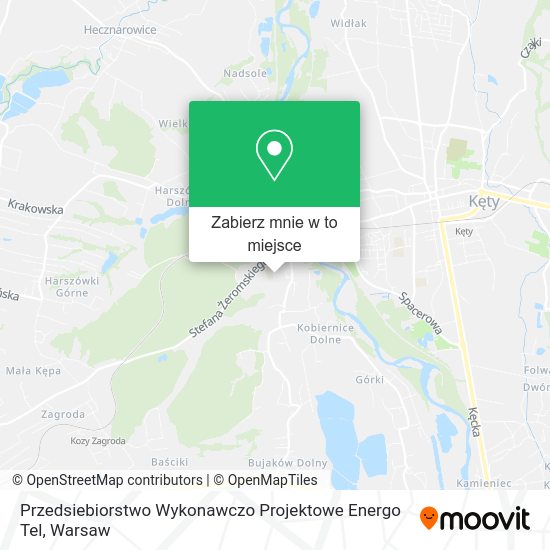 Mapa Przedsiebiorstwo Wykonawczo Projektowe Energo Tel