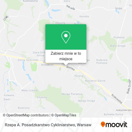 Mapa Rzepa A. Posadzkarstwo Cykliniarstwo