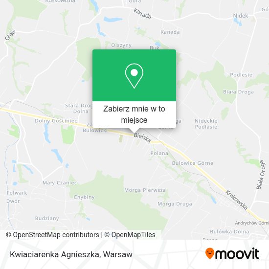 Mapa Kwiaciarenka Agnieszka