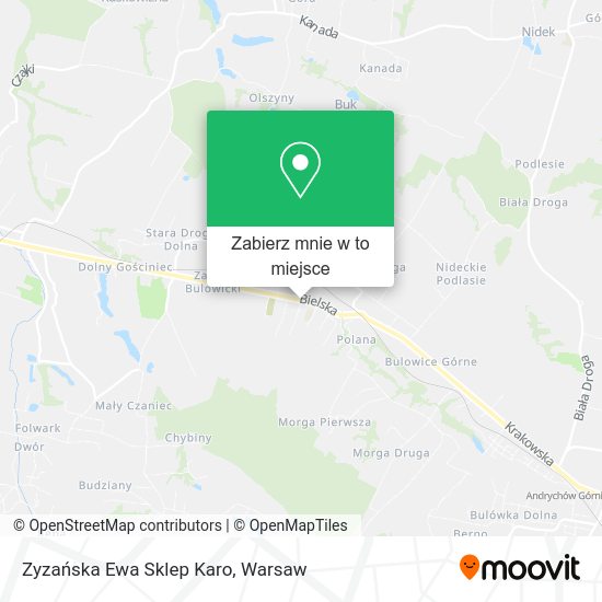 Mapa Zyzańska Ewa Sklep Karo