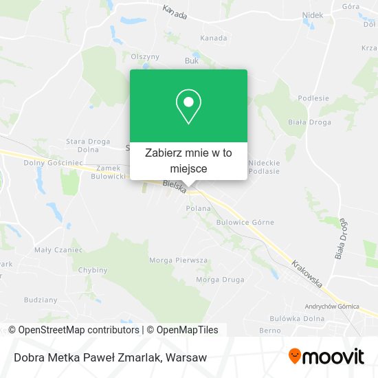 Mapa Dobra Metka Paweł Zmarlak