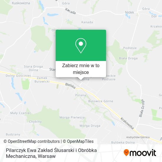 Mapa Pilarczyk Ewa Zakład Ślusarski i Obróbka Mechaniczna