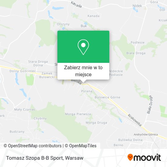 Mapa Tomasz Szopa B-B Sport