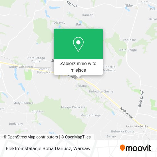 Mapa Elektroinstalacje Boba Dariusz