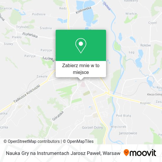 Mapa Nauka Gry na Instrumentach Jarosz Paweł