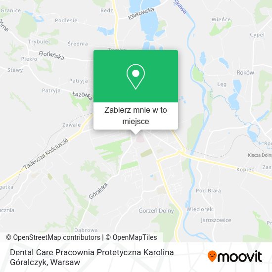 Mapa Dental Care Pracownia Protetyczna Karolina Góralczyk