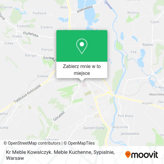 Mapa Kr Meble Kowalczyk. Meble Kuchenne, Sypialnie