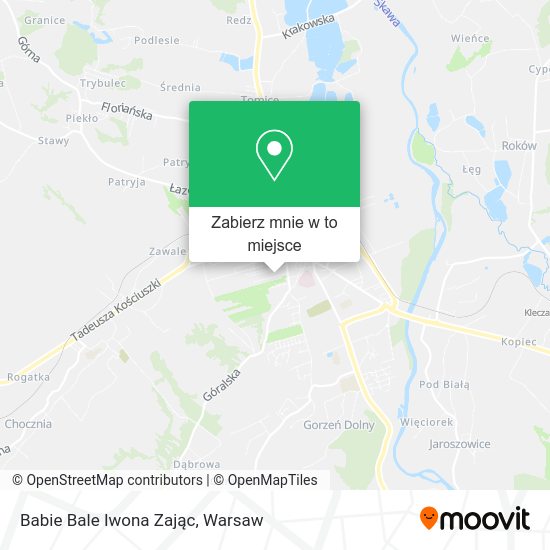 Mapa Babie Bale Iwona Zając