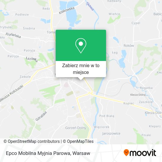 Mapa Epco Mobilna Myjnia Parowa