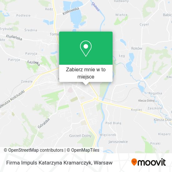 Mapa Firma Impuls Katarzyna Kramarczyk