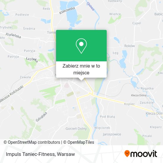 Mapa Impuls Taniec-Fitness