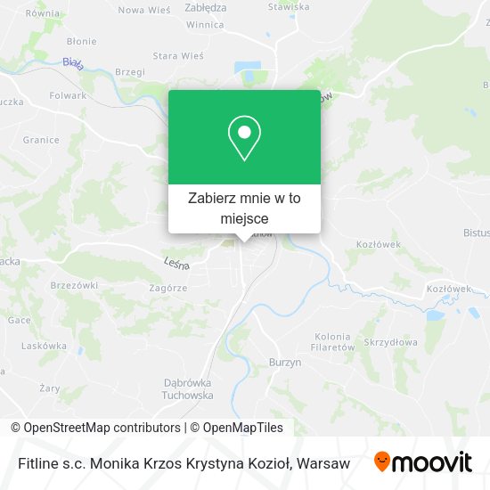 Mapa Fitline s.c. Monika Krzos Krystyna Kozioł