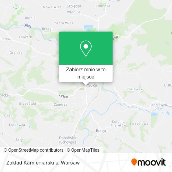 Mapa Zaklad Kamieniarski u