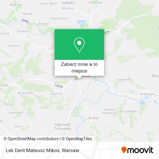 Mapa Lek Dent Mateusz Mikos