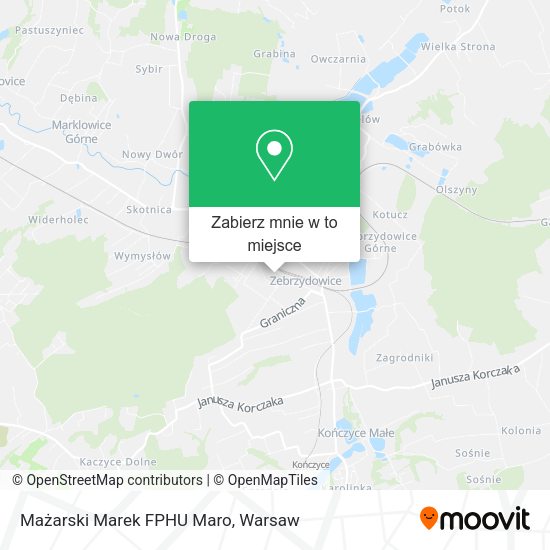 Mapa Mażarski Marek FPHU Maro