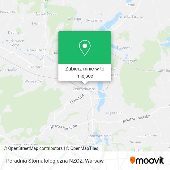 Mapa Poradnia Stomatologiczna NZOZ