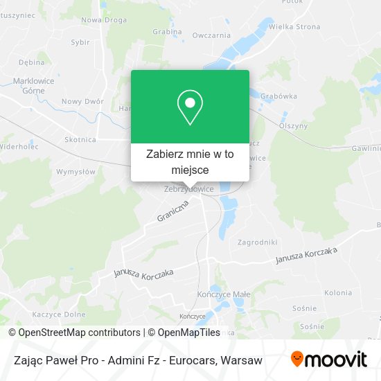 Mapa Zając Paweł Pro - Admini Fz - Eurocars