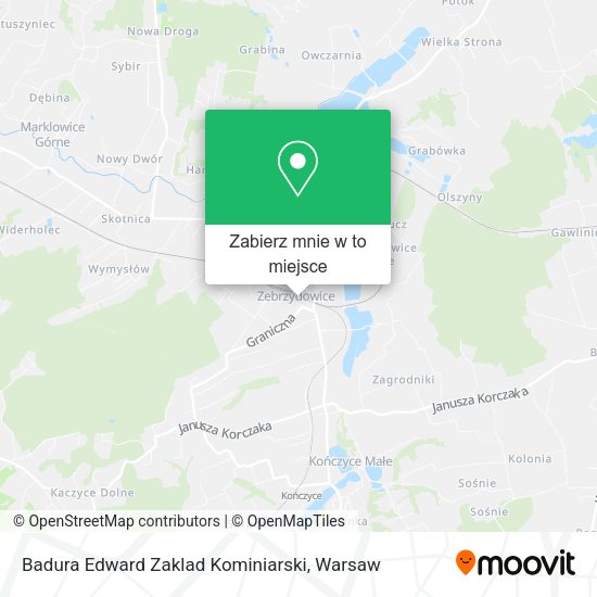 Mapa Badura Edward Zaklad Kominiarski