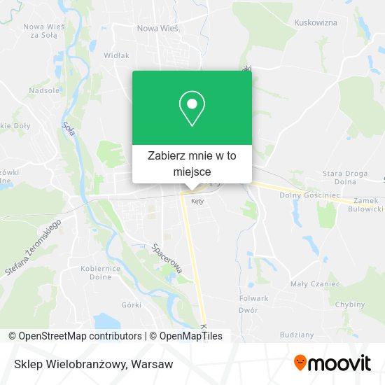 Mapa Sklep Wielobranżowy