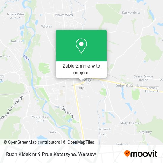 Mapa Ruch Kiosk nr 9 Prus Katarzyna