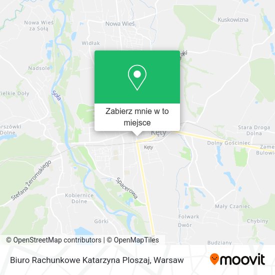 Mapa Biuro Rachunkowe Katarzyna Ploszaj