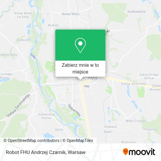 Mapa Robot FHU Andrzej Czarnik