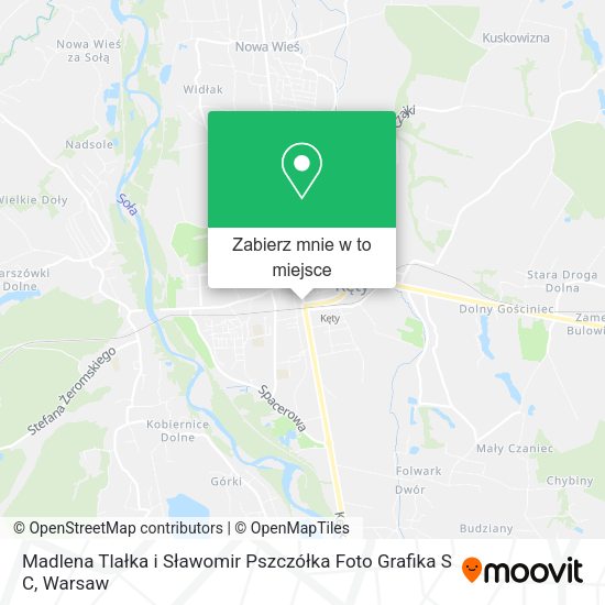 Mapa Madlena Tlałka i Sławomir Pszczółka Foto Grafika S C