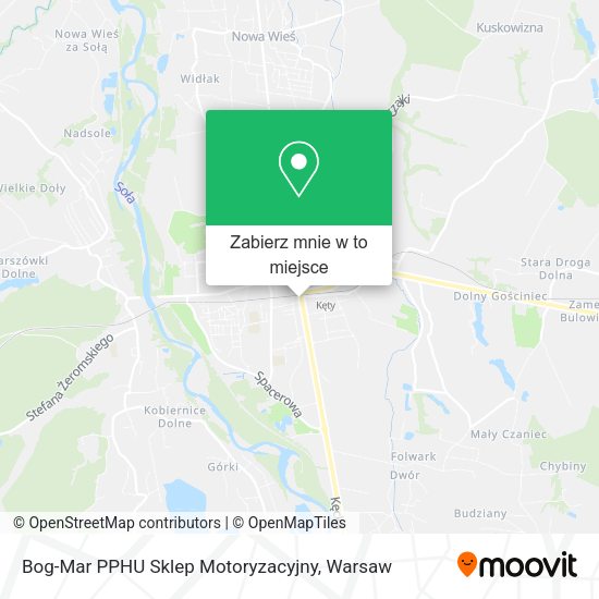 Mapa Bog-Mar PPHU Sklep Motoryzacyjny