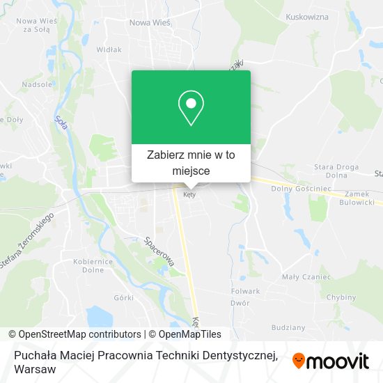 Mapa Puchała Maciej Pracownia Techniki Dentystycznej