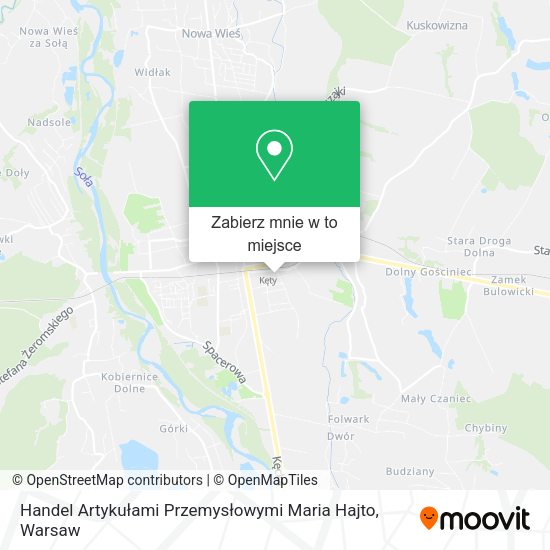 Mapa Handel Artykułami Przemysłowymi Maria Hajto