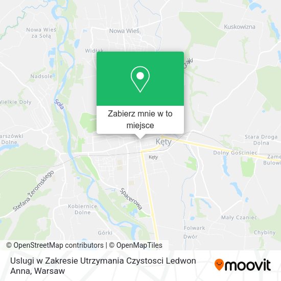 Mapa Uslugi w Zakresie Utrzymania Czystosci Ledwon Anna