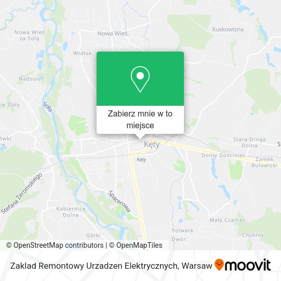 Mapa Zaklad Remontowy Urzadzen Elektrycznych