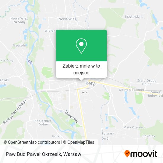 Mapa Paw Bud Paweł Okrzesik