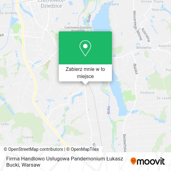 Mapa Firma Handlowo Usługowa Pandemonium Łukasz Bucki