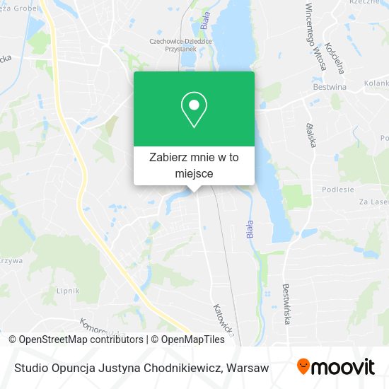 Mapa Studio Opuncja Justyna Chodnikiewicz