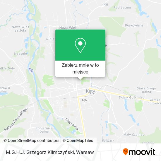 Mapa M.G.H.J. Grzegorz Klimczyński