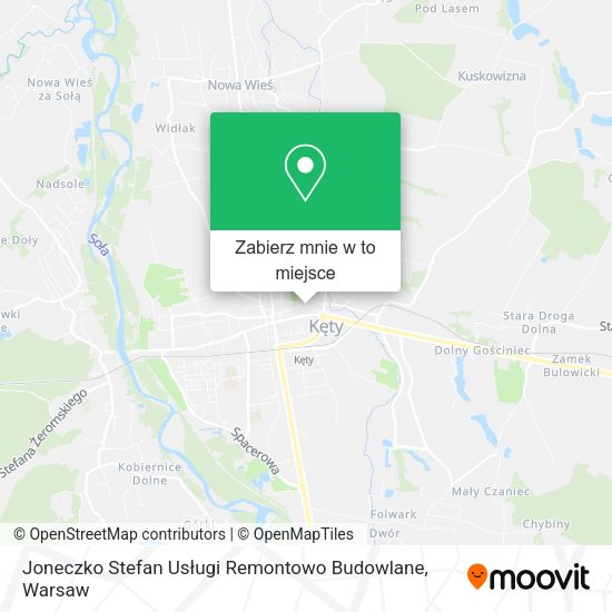 Mapa Joneczko Stefan Usługi Remontowo Budowlane