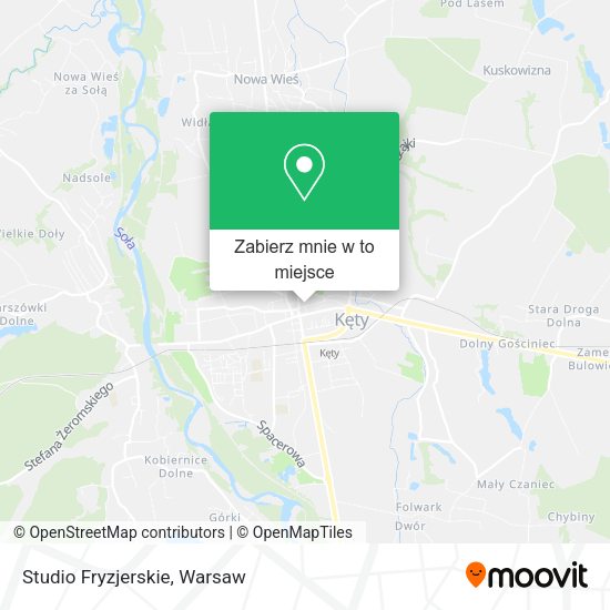 Mapa Studio Fryzjerskie