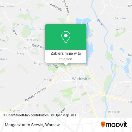 Mapa Mrugacz Auto Serwis